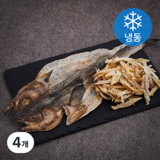 해맑은푸드 손질먹태 (냉동), 80g(중), 4개
