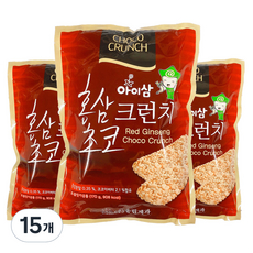 아이삼 홍삼 초코 크런치, 170g, 15개