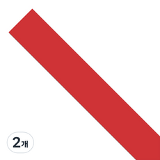 OON 열 수축 튜브 케이블 빨강 100mm x 1m, 2개