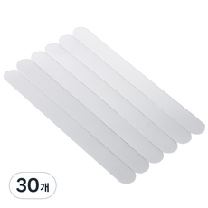 크레바스 욕실바닥 미끄럼방지 테이프, 30개, 반투명