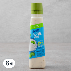 풀무원 플레인요거트 드레싱, 235g, 6개