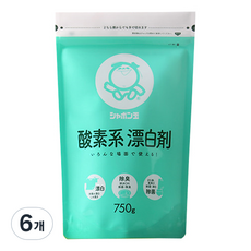 Shabon 酵素含氧漂白劑, 750g, 6個