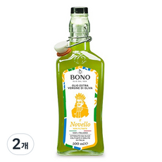 BONOLIO Nobile 無過濾特級初榨橄欖油 透明, 500ml, 2個
