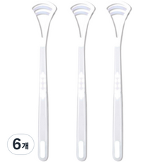 The Challenger三角舌頭清潔器 清潔器 白色, 20g, 6個