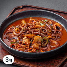 김씨밥 부산 낙지 볶음, 500g, 3개