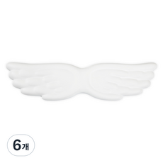 큐센 엔젤윙 팜레스트, 6개, 화이트