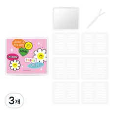 뷰렌드 미러 양면 쌍꺼풀 테이프 132p, 투명, 3개
