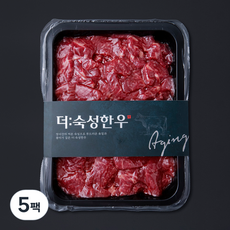 더숙성한우 산지직송 양지 국거리용 (냉장), 500g, 5팩
