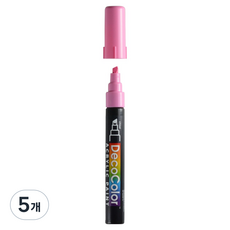 MARVY UCHIDA Deco Color 壓克力麥克筆 315 67 泡泡糖粉紅色, 5個, 1色