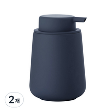 MONACO OLIVE 飯店式陶瓷洗劑按壓瓶, 海軍藍, 2個