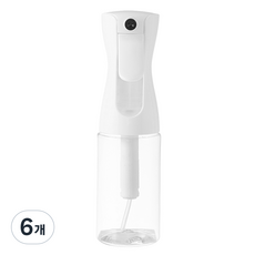 코멧 안개분사 분무기 160ml, 클리어화이트, 6개