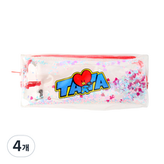 라인프렌즈 BT21 스팽글스틱파우치, 타타, 4개