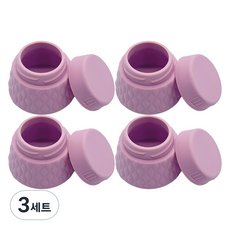 아이앤지마켓 여행용 크림 용기 4p + 파우치 세트, 3세트, 상품5