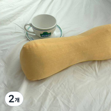 Nua 蕎麥枕, 2個, 黃色