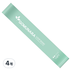 GOMUNARA 環狀彈力帶 雪酪 2階段, 開心果, 4個