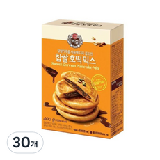 백설 찹쌀호떡믹스, 400g, 30개