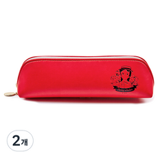 플라잉웨일즈 빨강머리앤 데일리 펜슬 파우치, RED, 2개