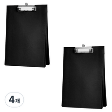 sewoose 直立式文件板夾 經濟型 直式 A4, 4個, 黑色