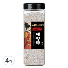 대왕의진미 국내산 새청무 백미 통형, 1kg, 4개, 특등급