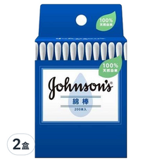 Johnson's 嬌生 棉花棒, 200支, 2盒