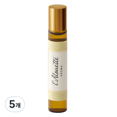 라루에뜨 아로마 롤온 에센셜 오일 피스오브마인드, 7ml, 5개