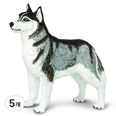 Safari Ltd 西伯利亞哈士奇圖255229, 5個