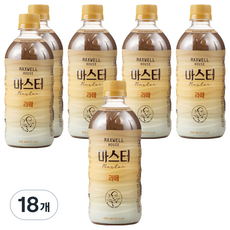 맥스웰하우스 마스터 라떼, 500ml, 18개