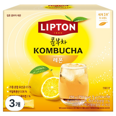 립톤 콤부차 레몬, 5g, 3개, 50개입