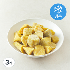냉동 증숙고구마, 3개, 1kg