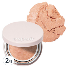 espoir 艾絲珀 Strobing 打亮餅 8g, 2個, 6號 蜜桃太陽