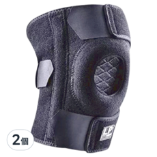 高透氣彈簧支撐型護膝 733CAR1-BK-XL, 2個
