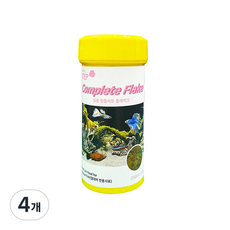 심플스텝 컴플리트 플레이크 열대어 사료, 50g, 4개