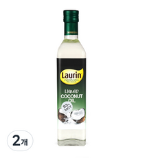 라우린 코코넛 엠씨티 오일, 500ml, 2개