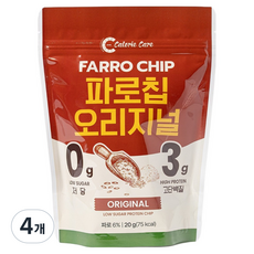 단백질 과자 파로칩 오리지널, 4개, 20g