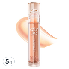 투쿨포스쿨 베르 컬러 립글로스, 7호 멜로우 스파클, 5개