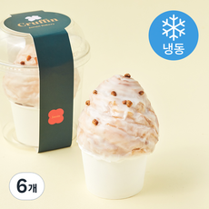 재신 피넛버터 딜라이트 크러핀 (냉동), 130g, 6개