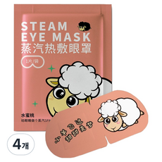 타이디홈 아이마스크 복숭아, 10개입, 4개