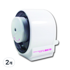 Pocos 自動削鉛筆機 SAS-13, 白色, 2個