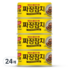 동원 짜장 참치, 90g, 24개