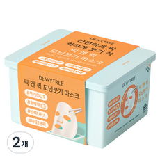 DEWYTREE Pick & Quick 撕拉式面膜 早晨撲粉, 30入, 2個