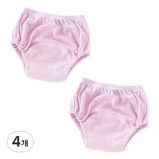 Bebeniz 嬰兒簡單網眼內褲 2p, 紫色, 4個