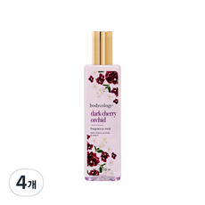 바디콜로지 바디 미스트 다크 체리 오키드, 237ml, 4개