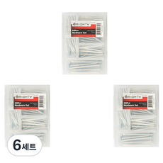 混凝土釘 6種組, 6組