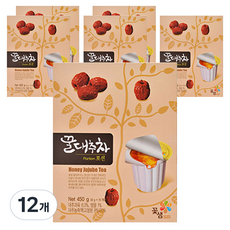꽃샘 꿀대추차 포션, 30g, 15개입, 12개