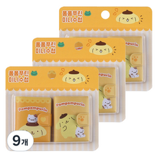 三麗鷗明星迷你筆記本 2款 48張, 9個, 布丁狗