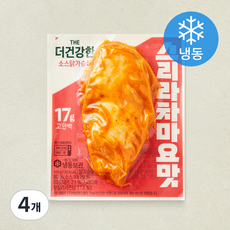 더건강한 소스 닭가슴살 스리라차마요맛 (냉동), 100g, 4개, 1개입