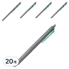 PILOT 百樂 Frixion Synergy Knock 按動原子筆 0.4mm, 20個, 綠色