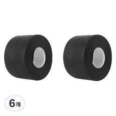 前程似錦 膠帶 黑色 3.8cm x 3.2m, 6個