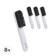 鞋子清潔刷, 白色, 8個