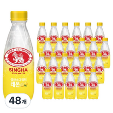 싱하 소다워터 레몬, 350ml, 48개
